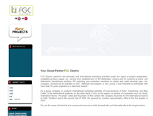 Tablet Screenshot of fgcelectric.com